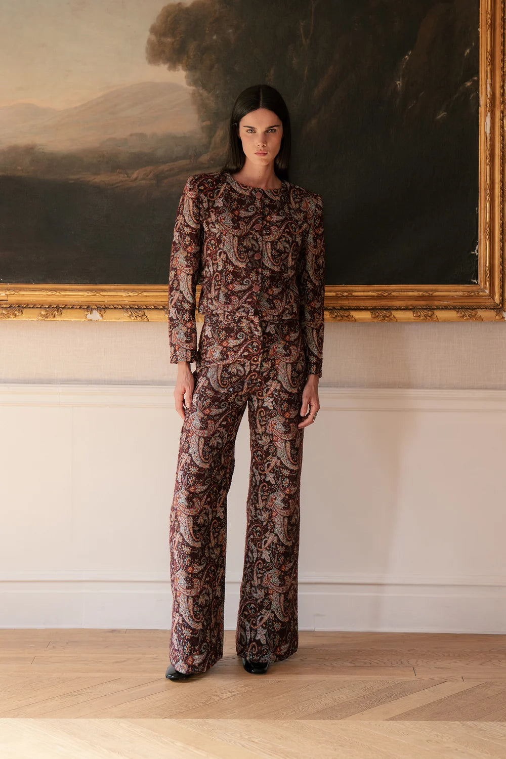 Pantalón Brocado