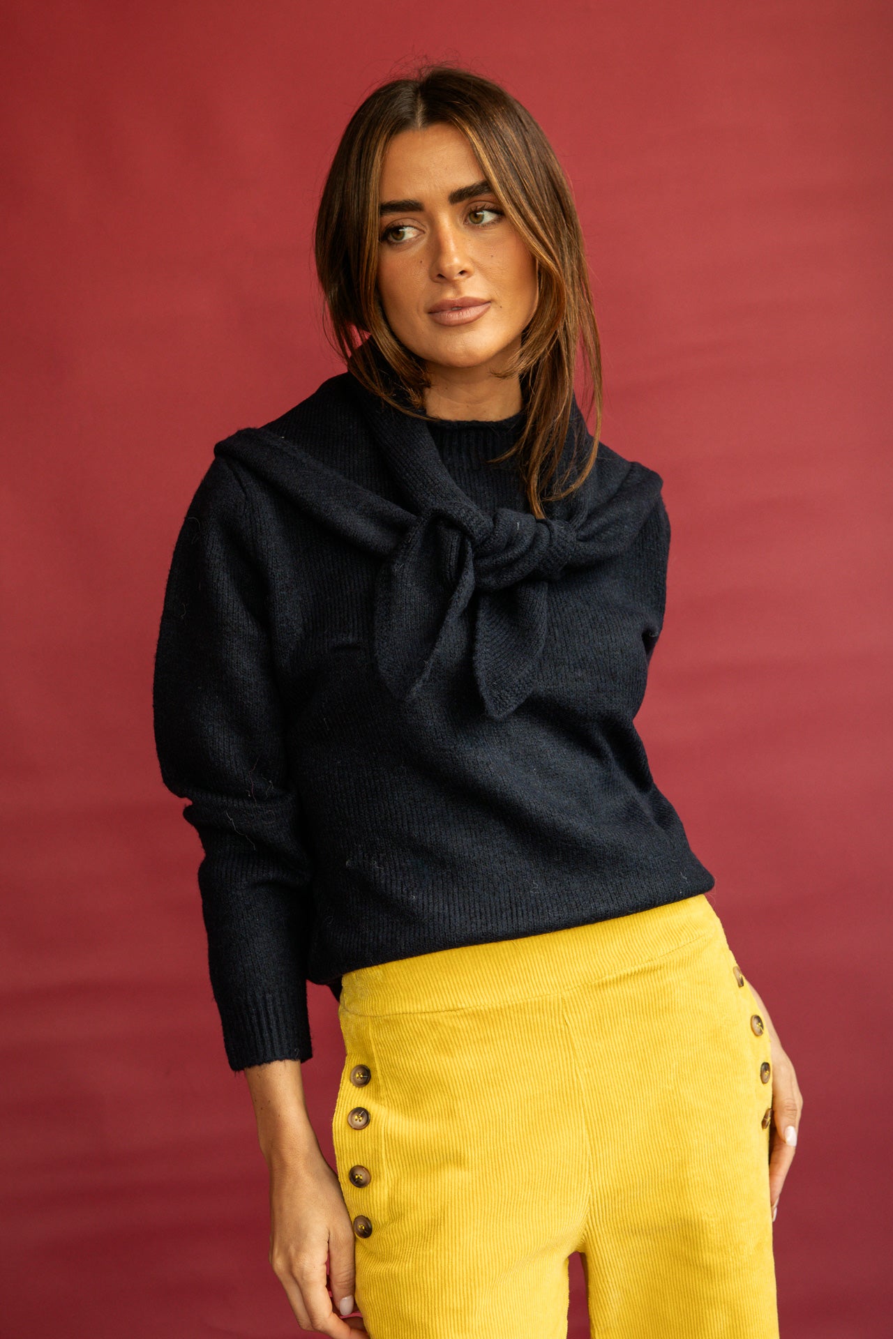 Jersey Bolonia Azul Marino