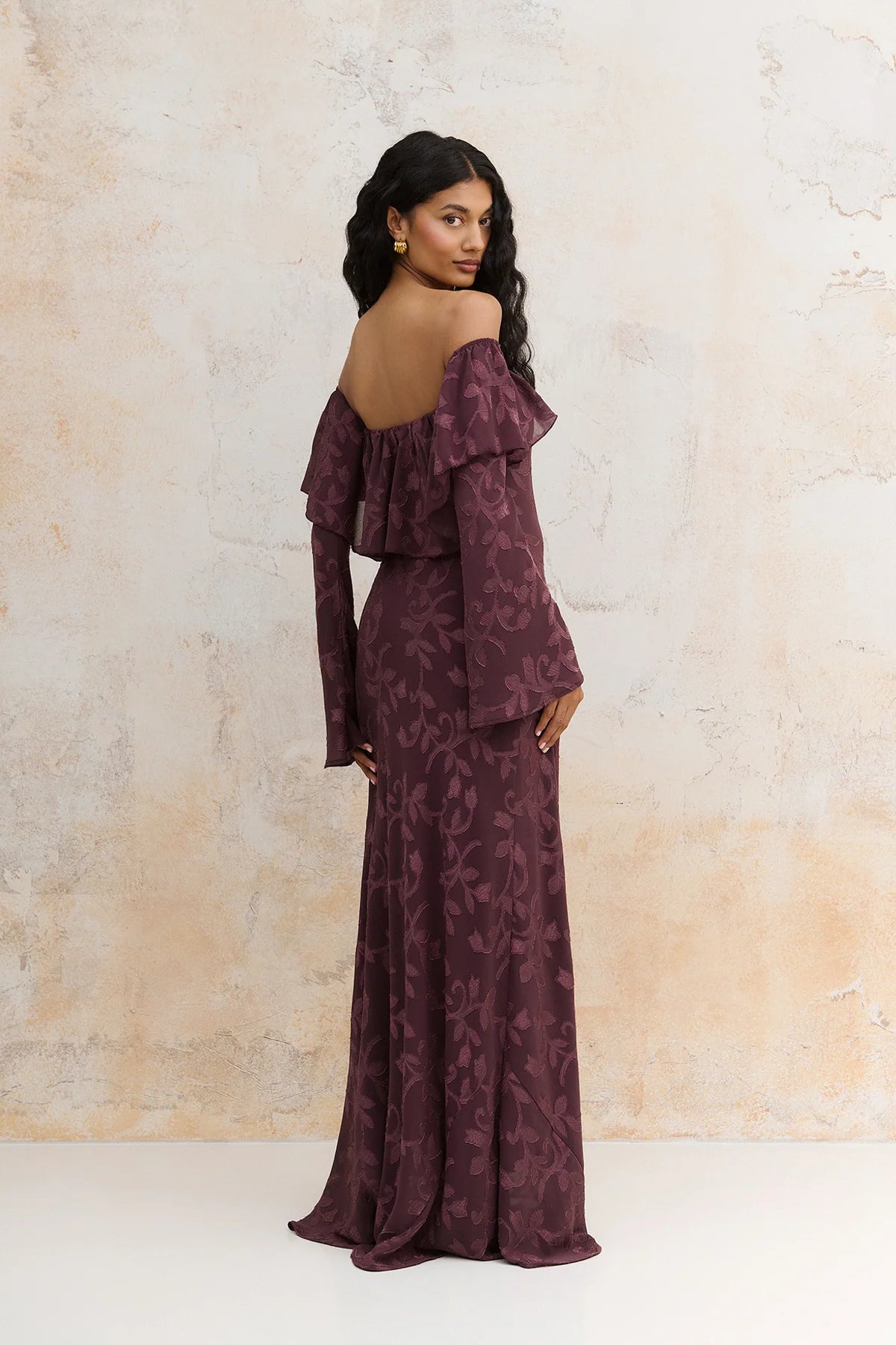 Vestido Amarante Morado