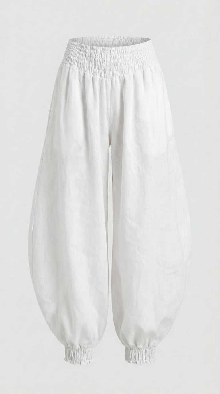 Pantalón Ren Blanco (100%Lino)