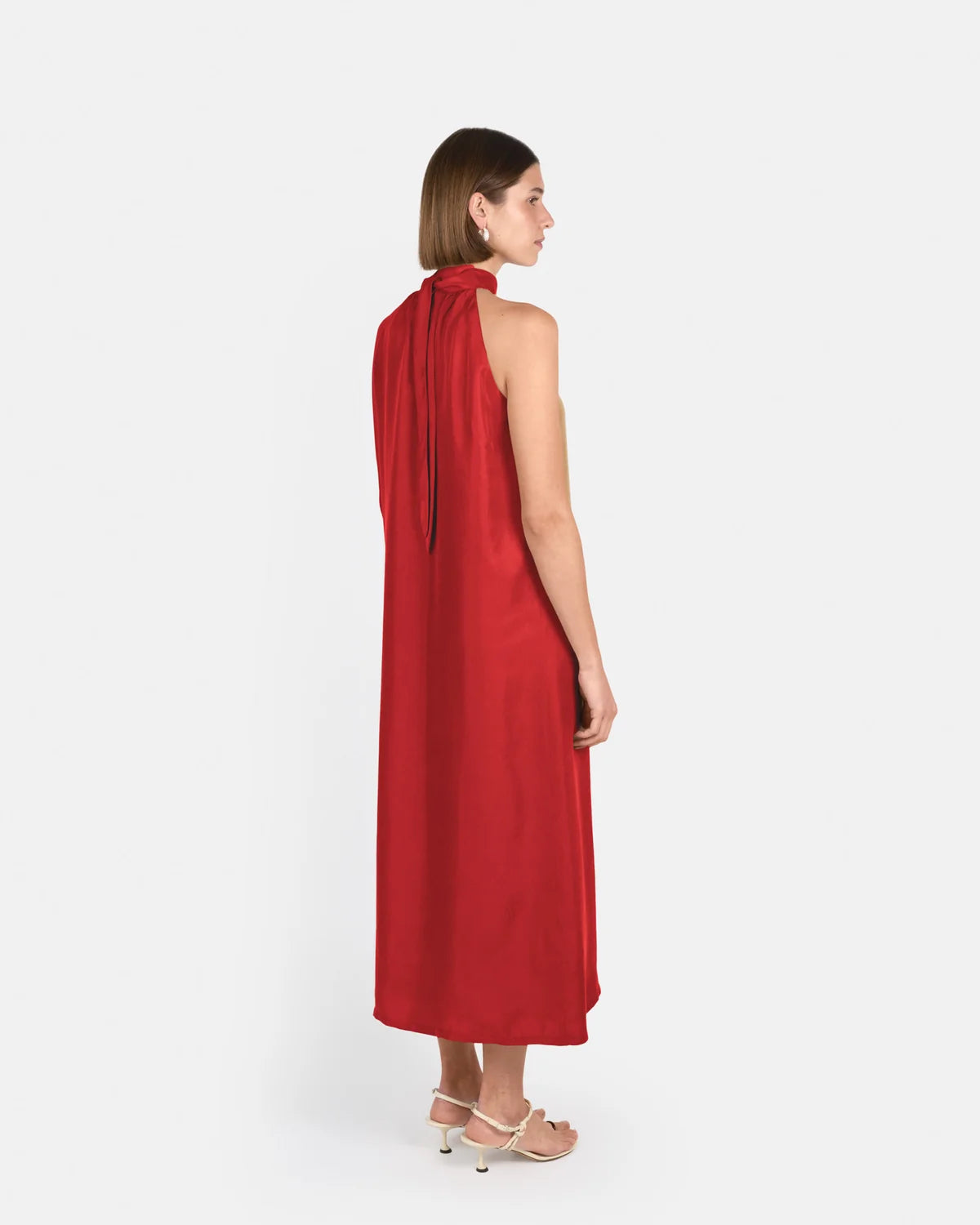 Vestido Halter Samba Red