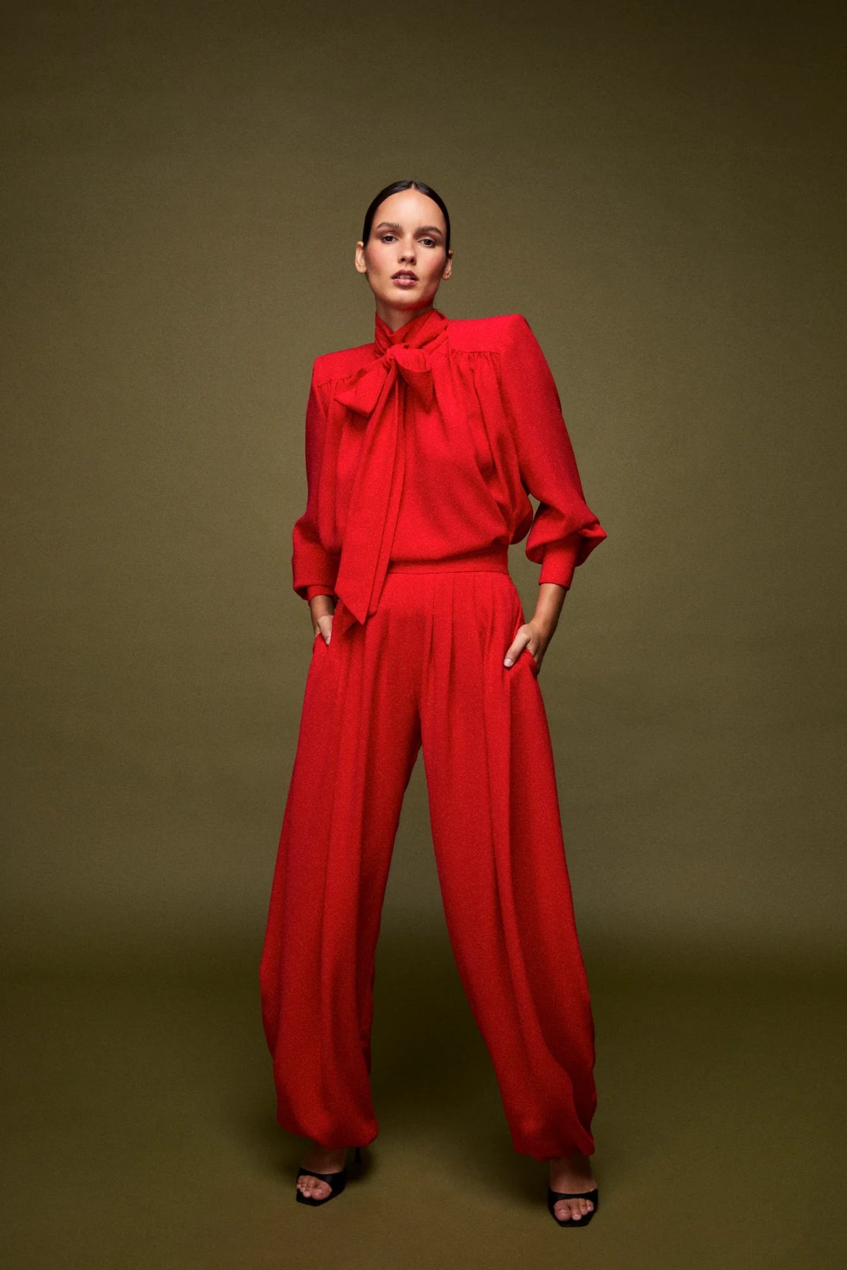 Blusa Fiorella Rojo