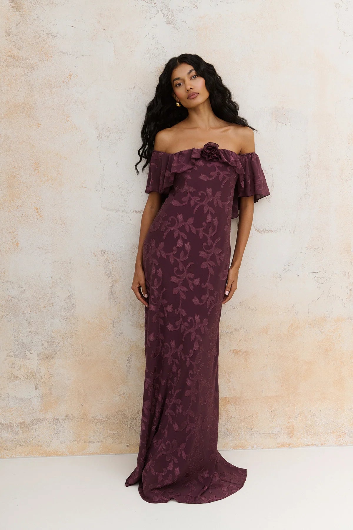 Vestido Amarante Morado