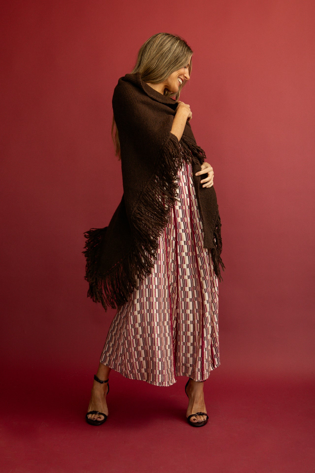 Poncho Sicilia Marrón