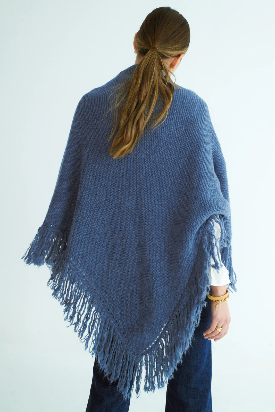 Poncho Muguet Azul