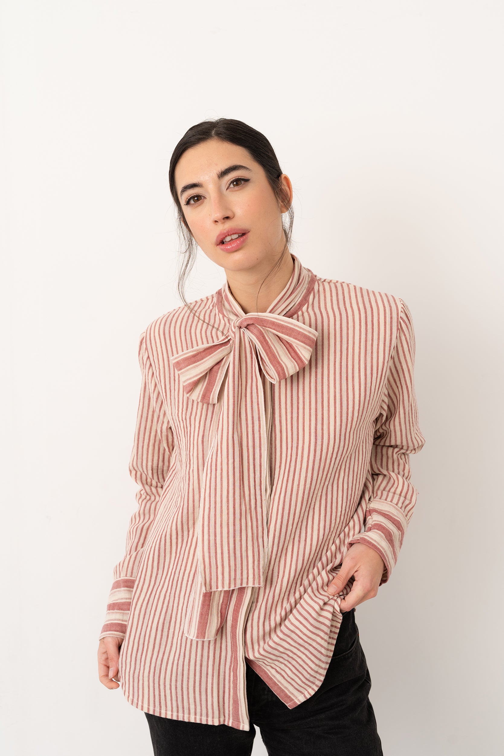 Camisa Rayas Roja