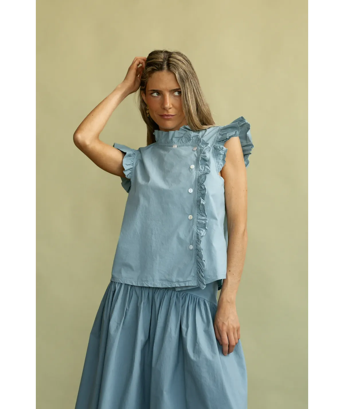 Camisa Caliel Azul