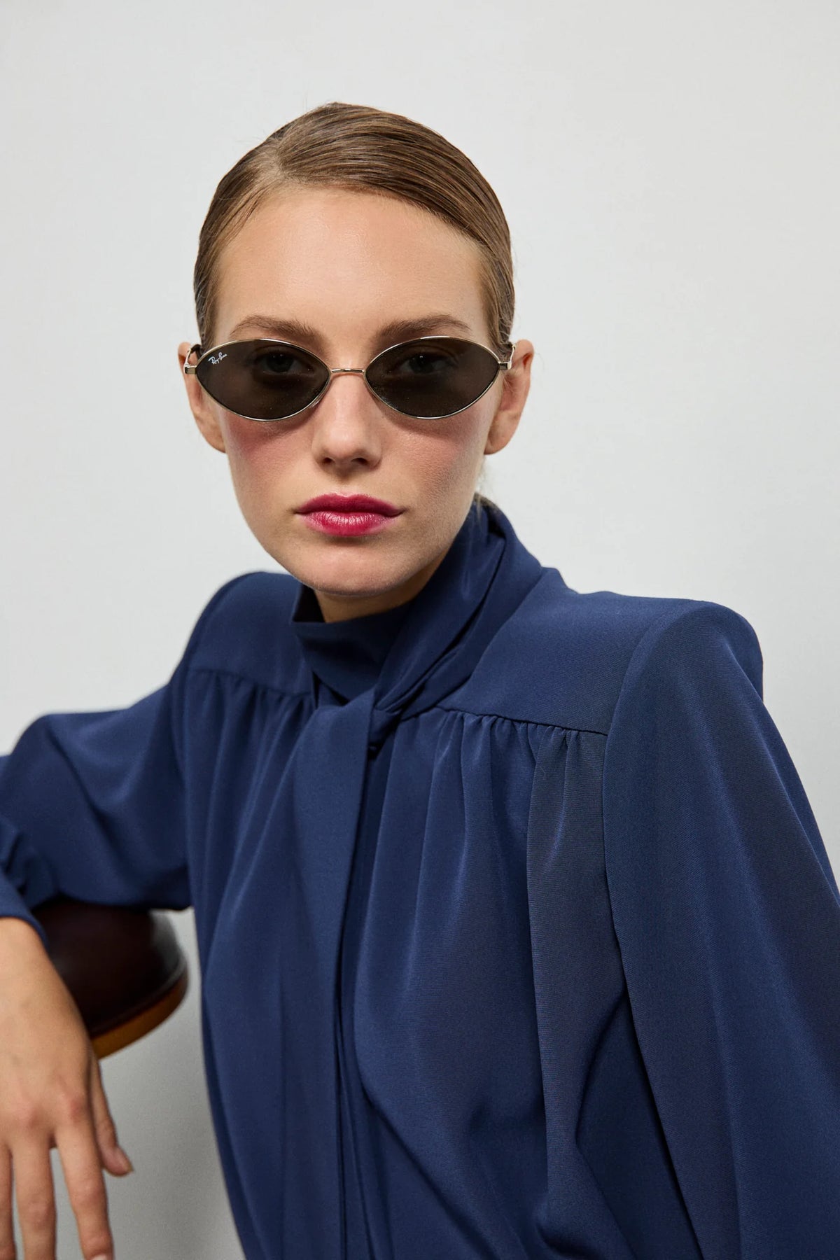Blusa Fiorella Azul