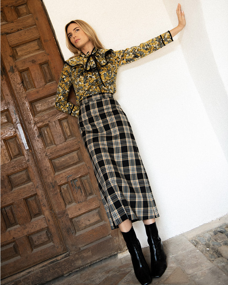 Falda Oxford