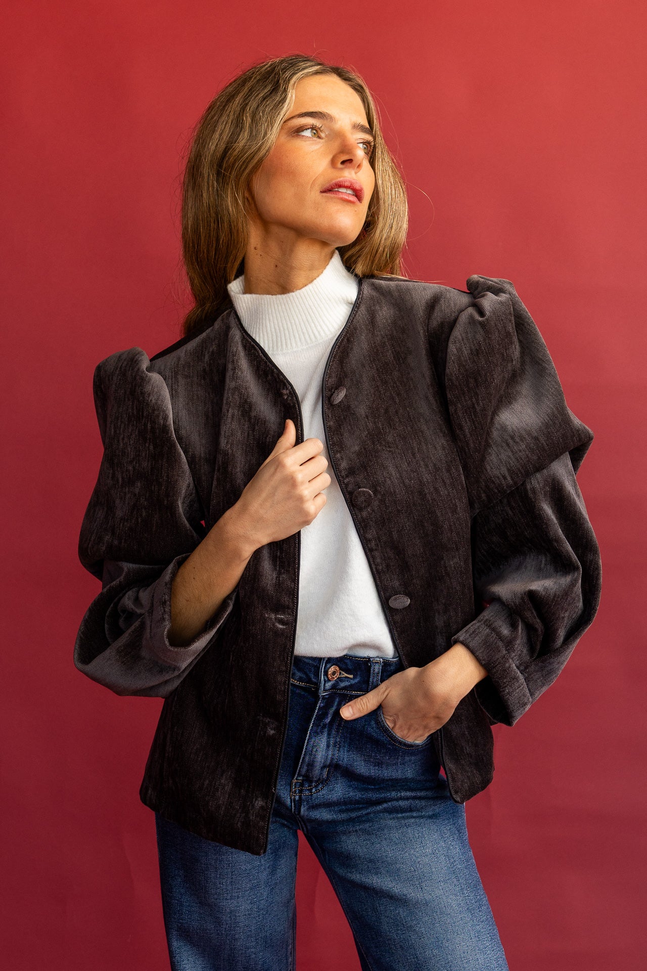 Chaqueta Bagana Gris