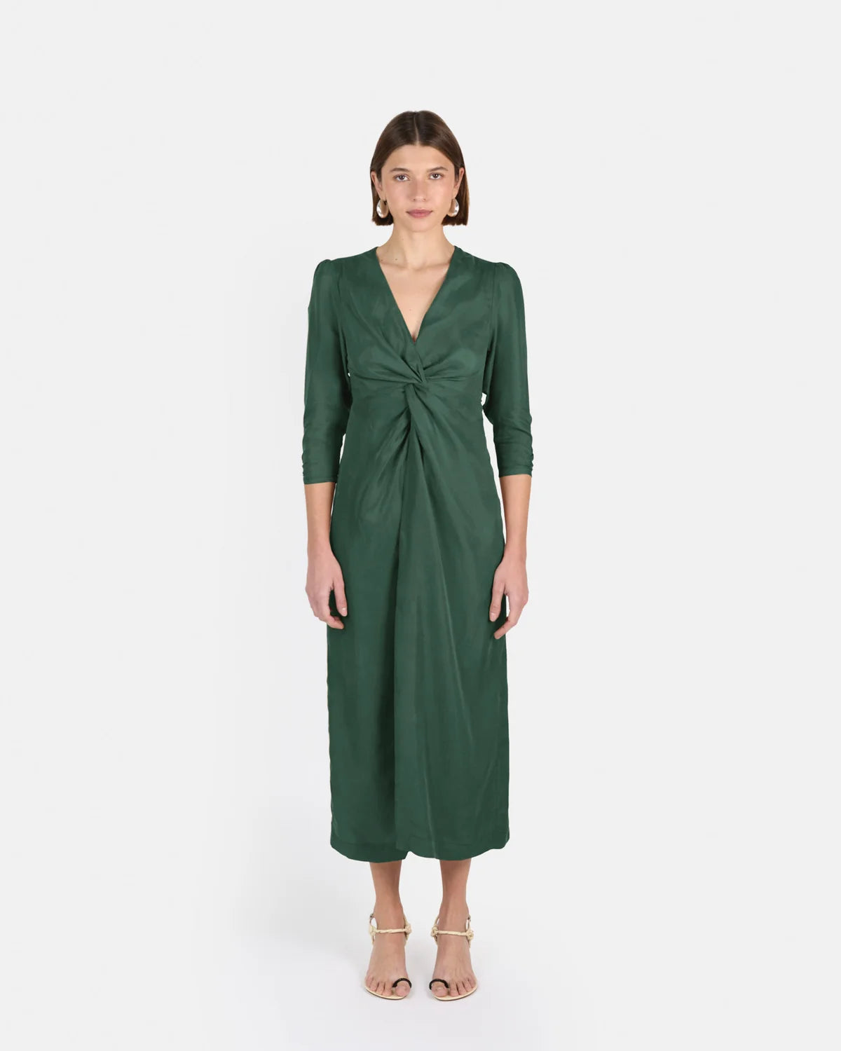 Vestido Bianca Dark Green