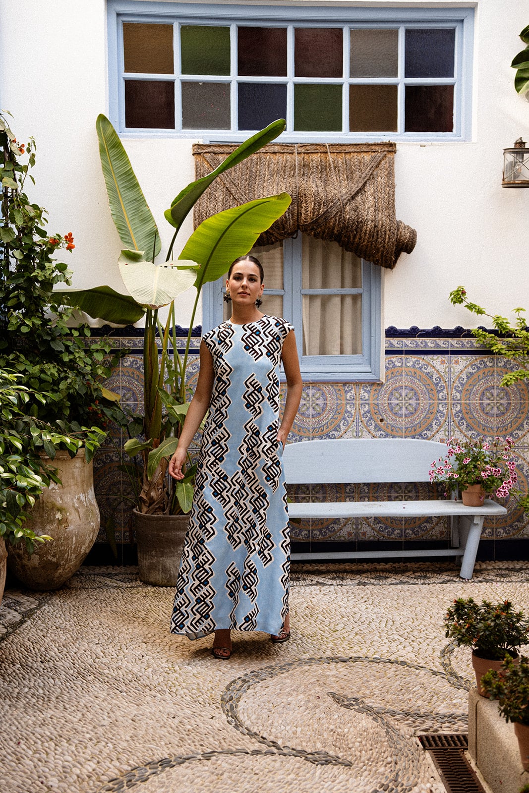 Vestido Azzurra Celeste