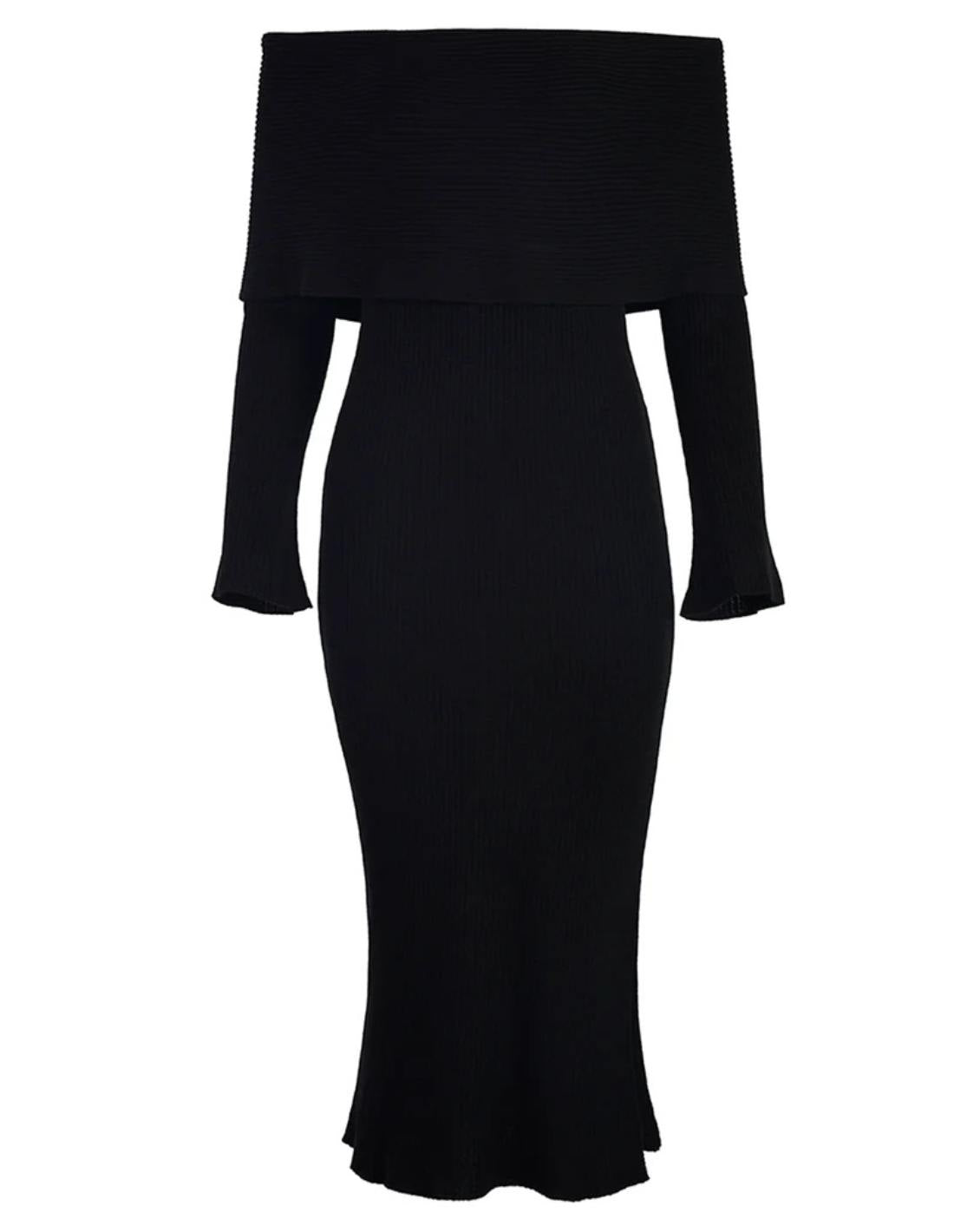 Vestido Celine Negro