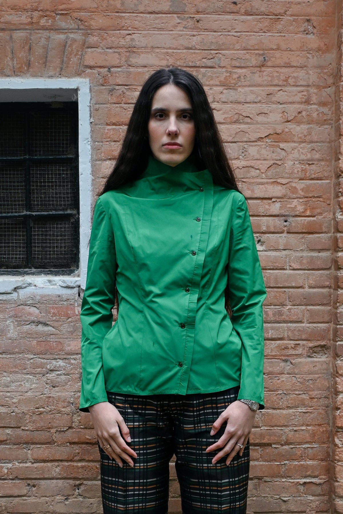 Camisa Tafetán