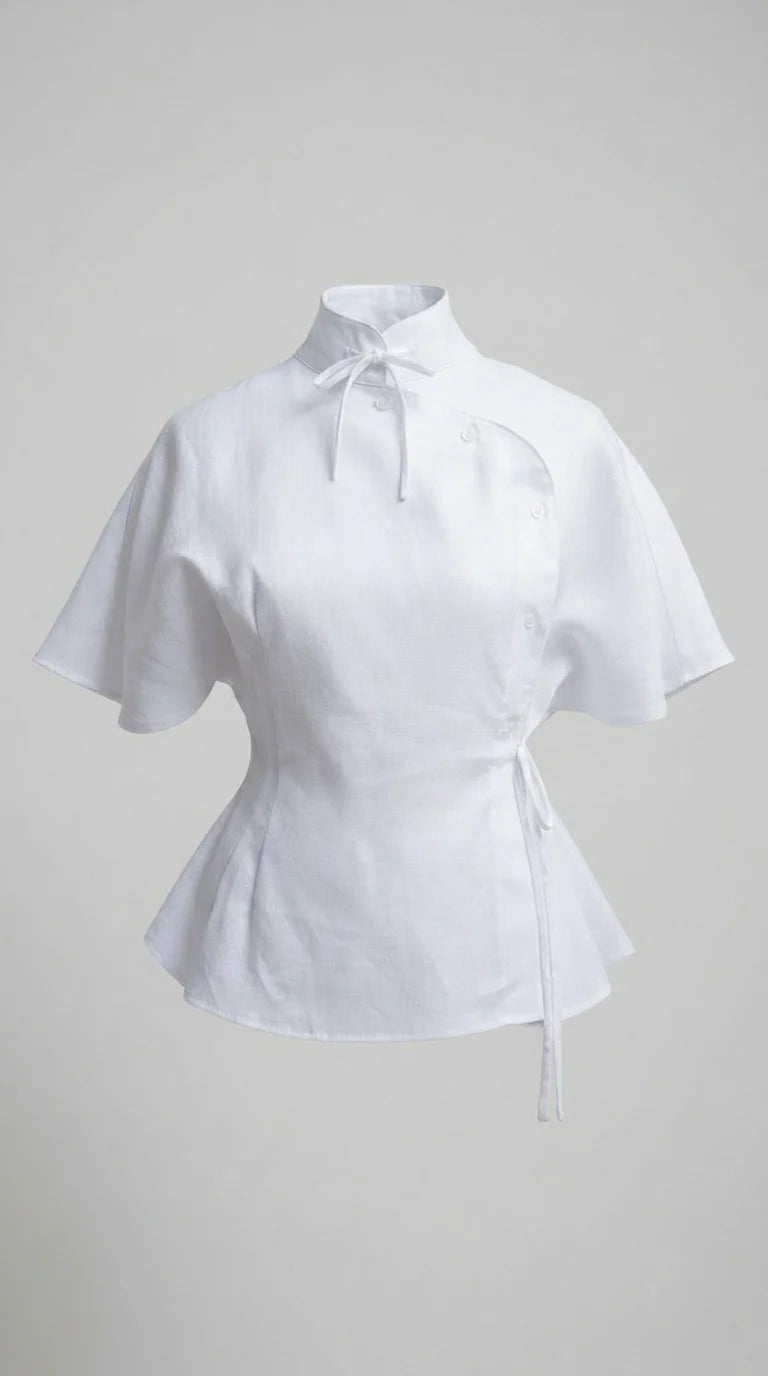 Camisa Yao Blanco (100%Lino)