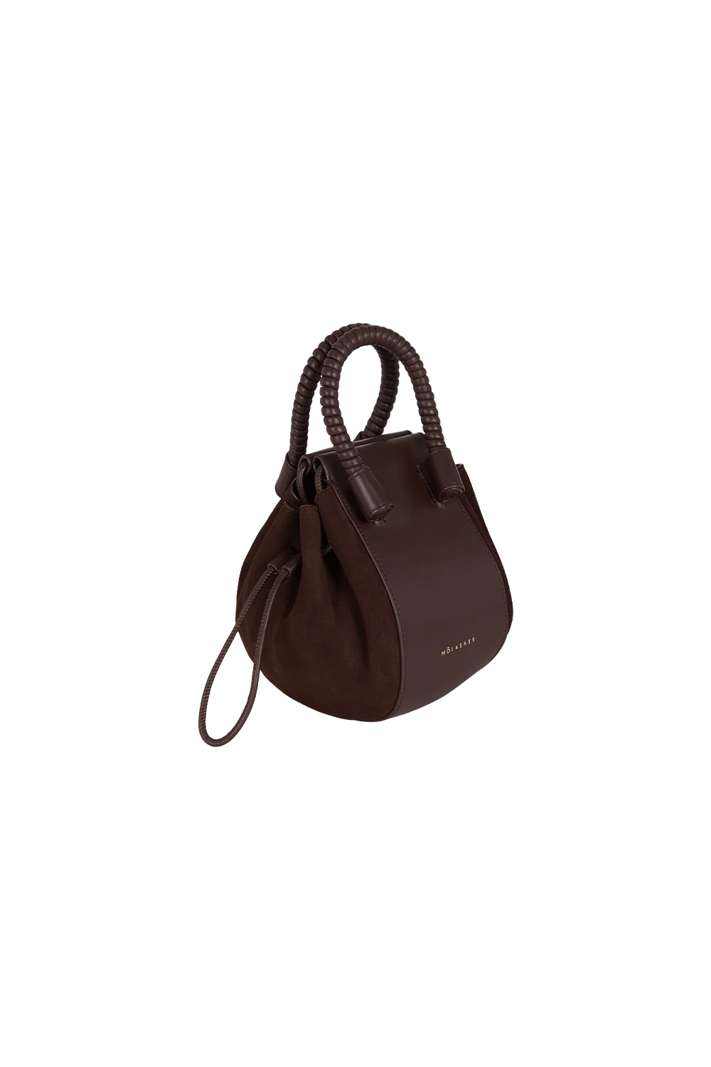Bubble Bag |  Dark Chocolate Suede