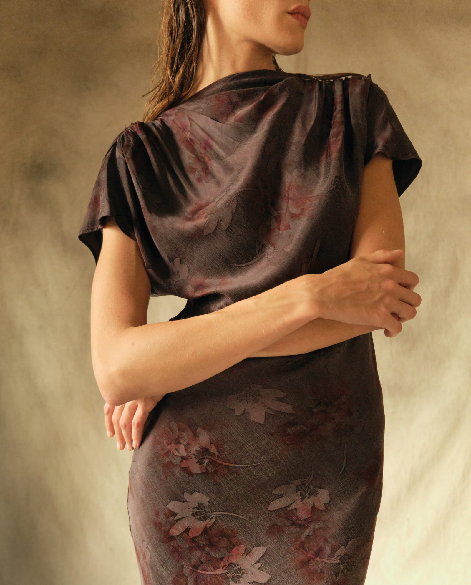 Vestido Anfitriona Gris