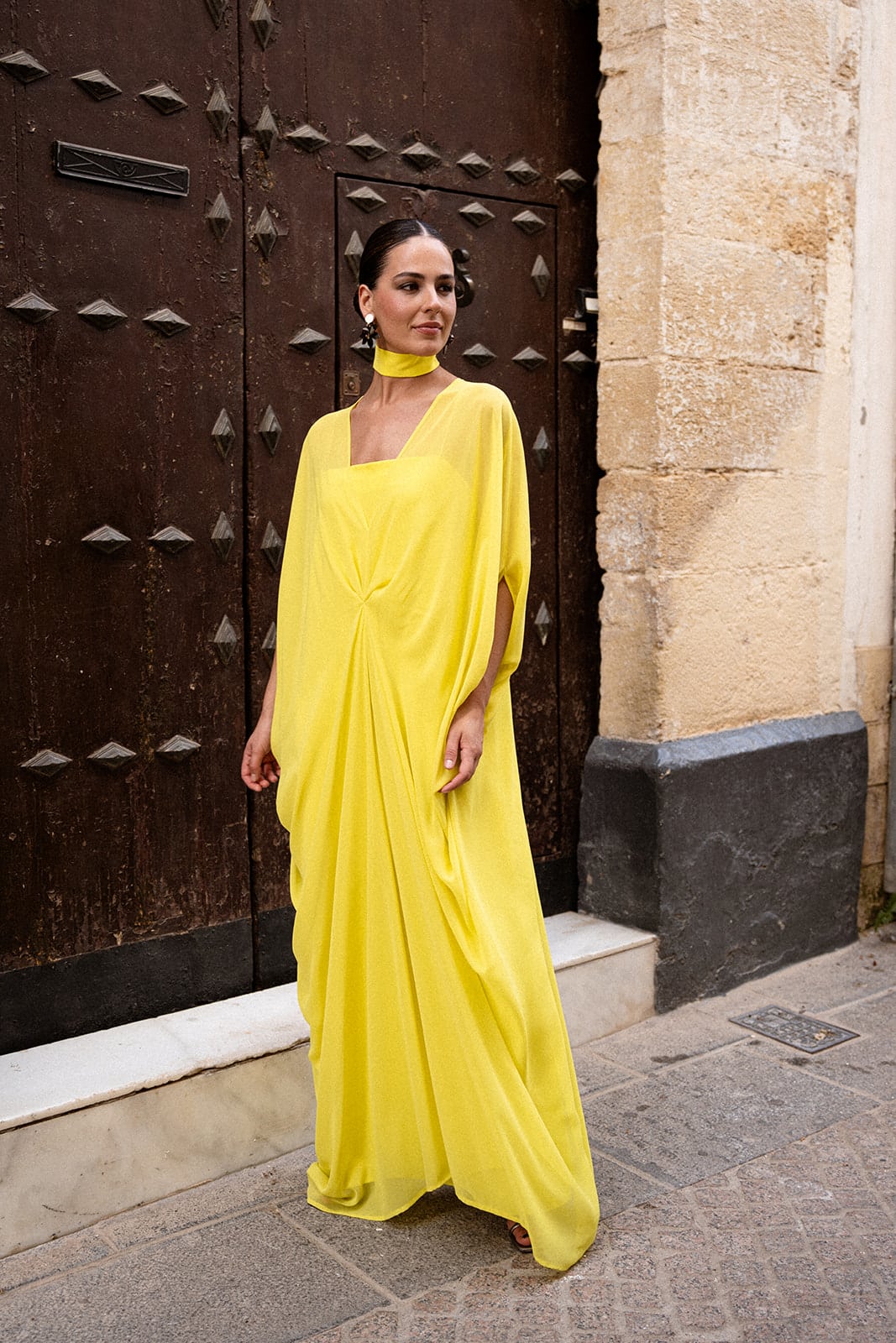 Kaftán Amarillo Fuerte