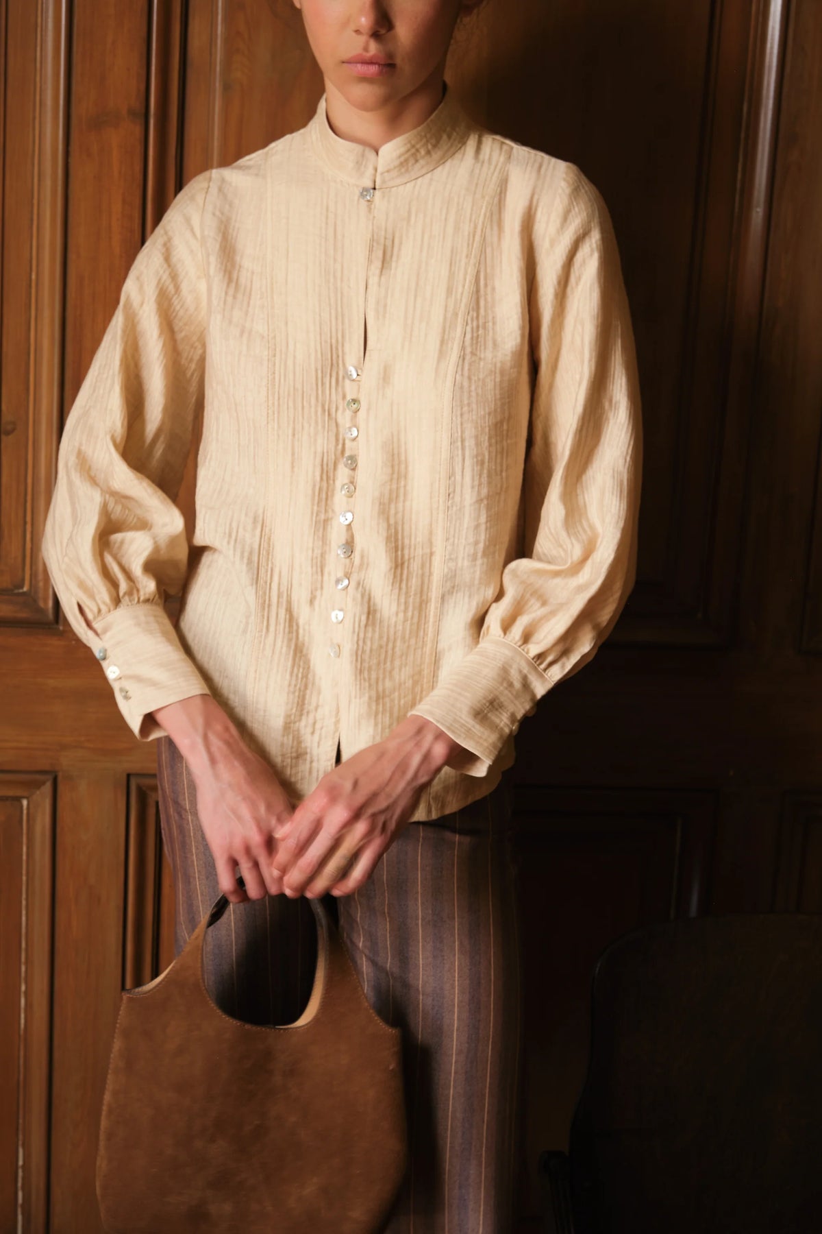 BLUSA VALERIA CRUDO