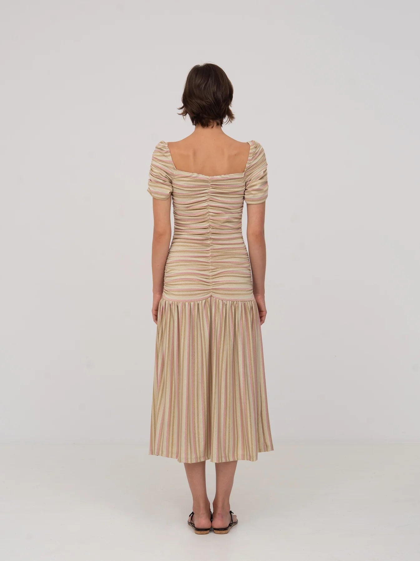 PERSEPHONE STRIPED DRESS