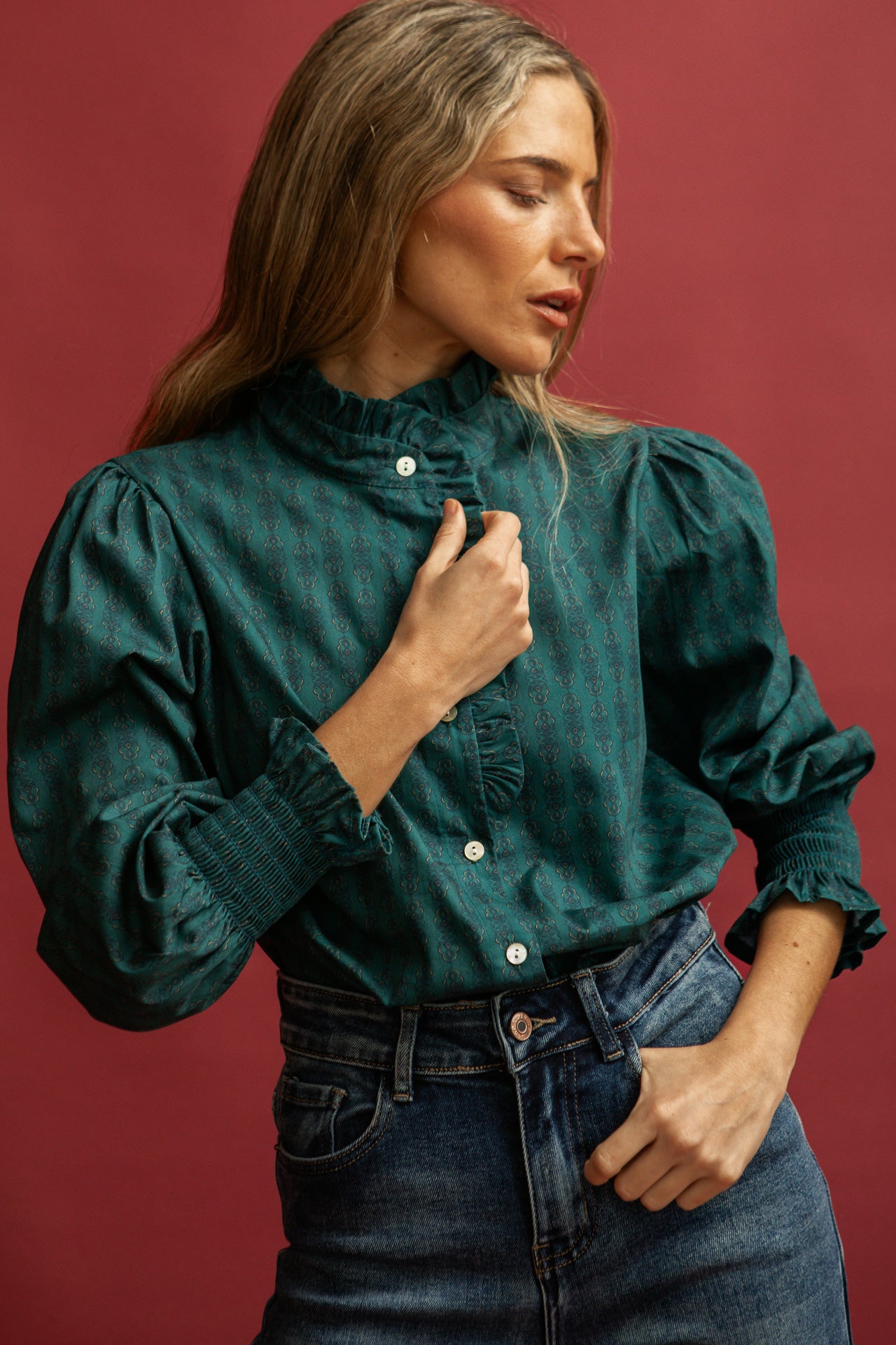 Camisa Génova Verde