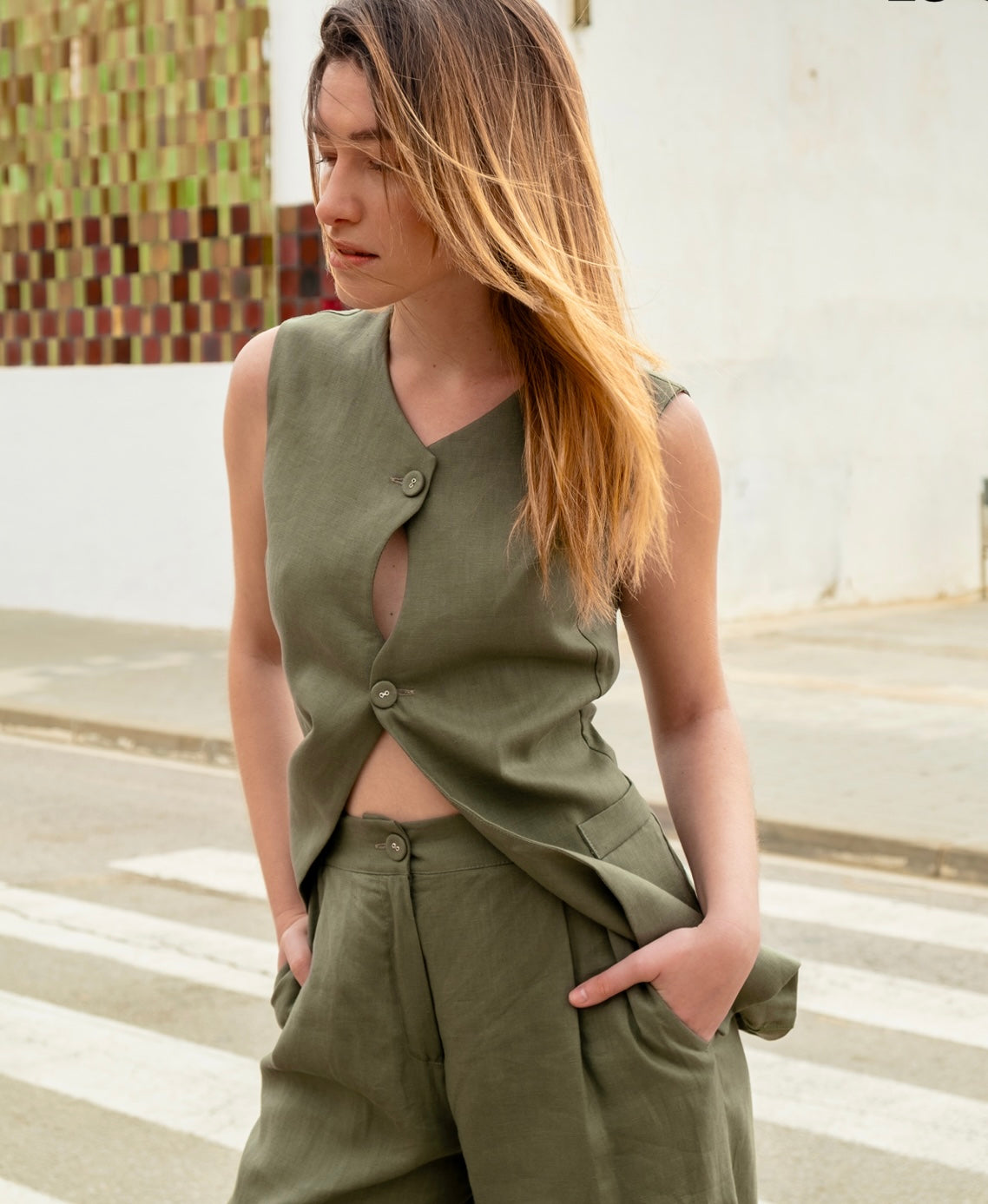 Chaleco Nori Khaki
