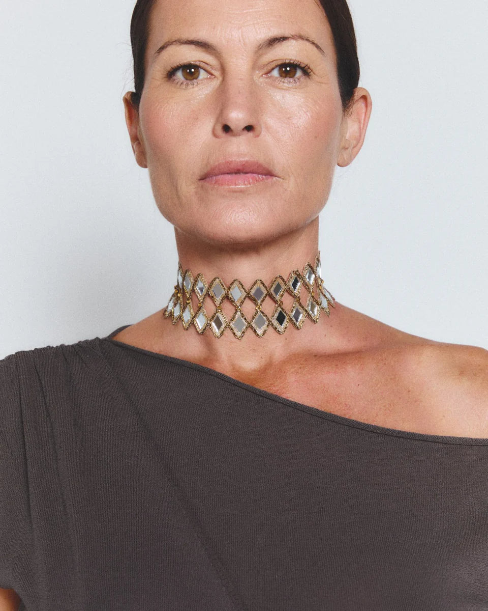 Choker Rayo Dorado