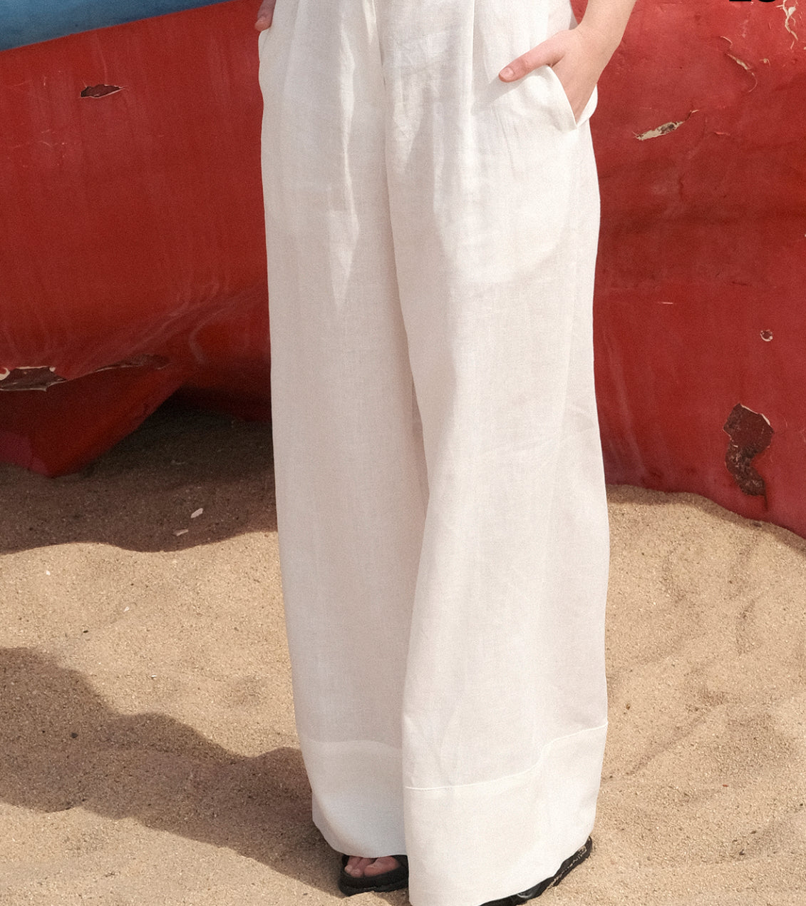 Pantalón Nori Blanco