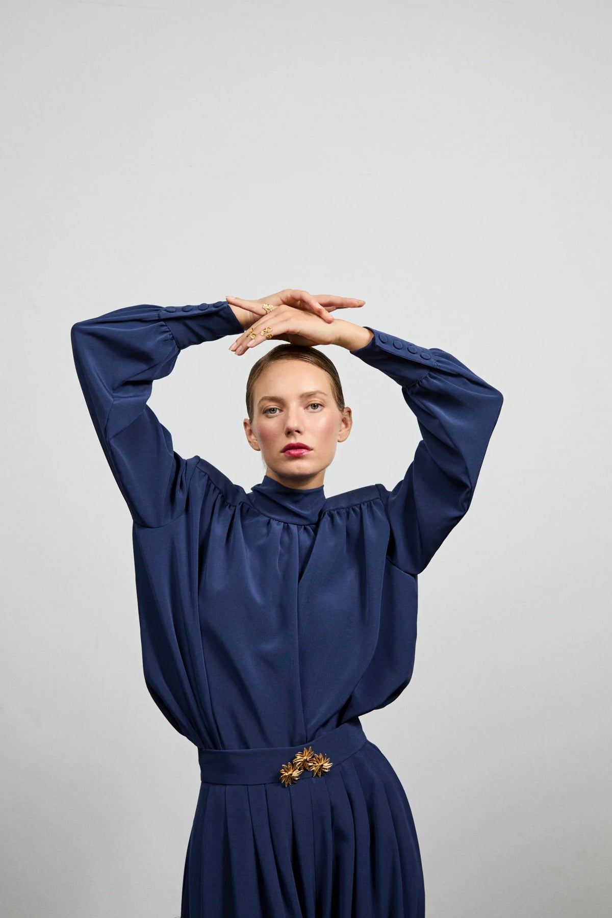 Blusa Fiorella Azul