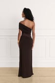 Vestido Danielle Marrón