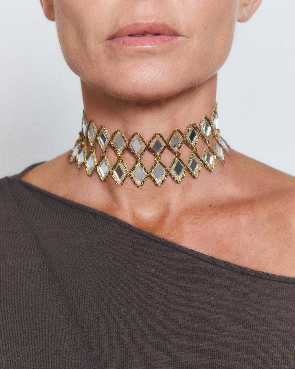 Choker Rayo Dorado