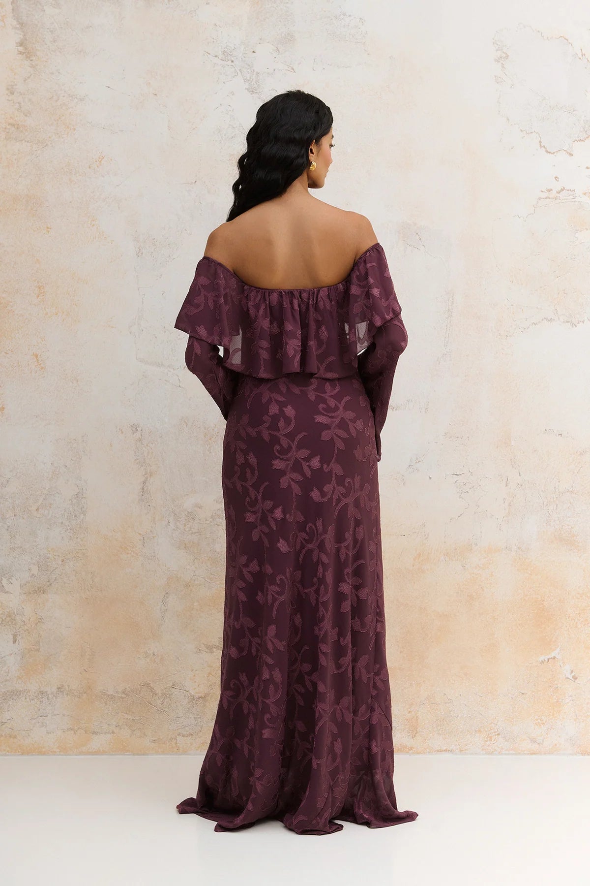 Vestido Amarante Morado