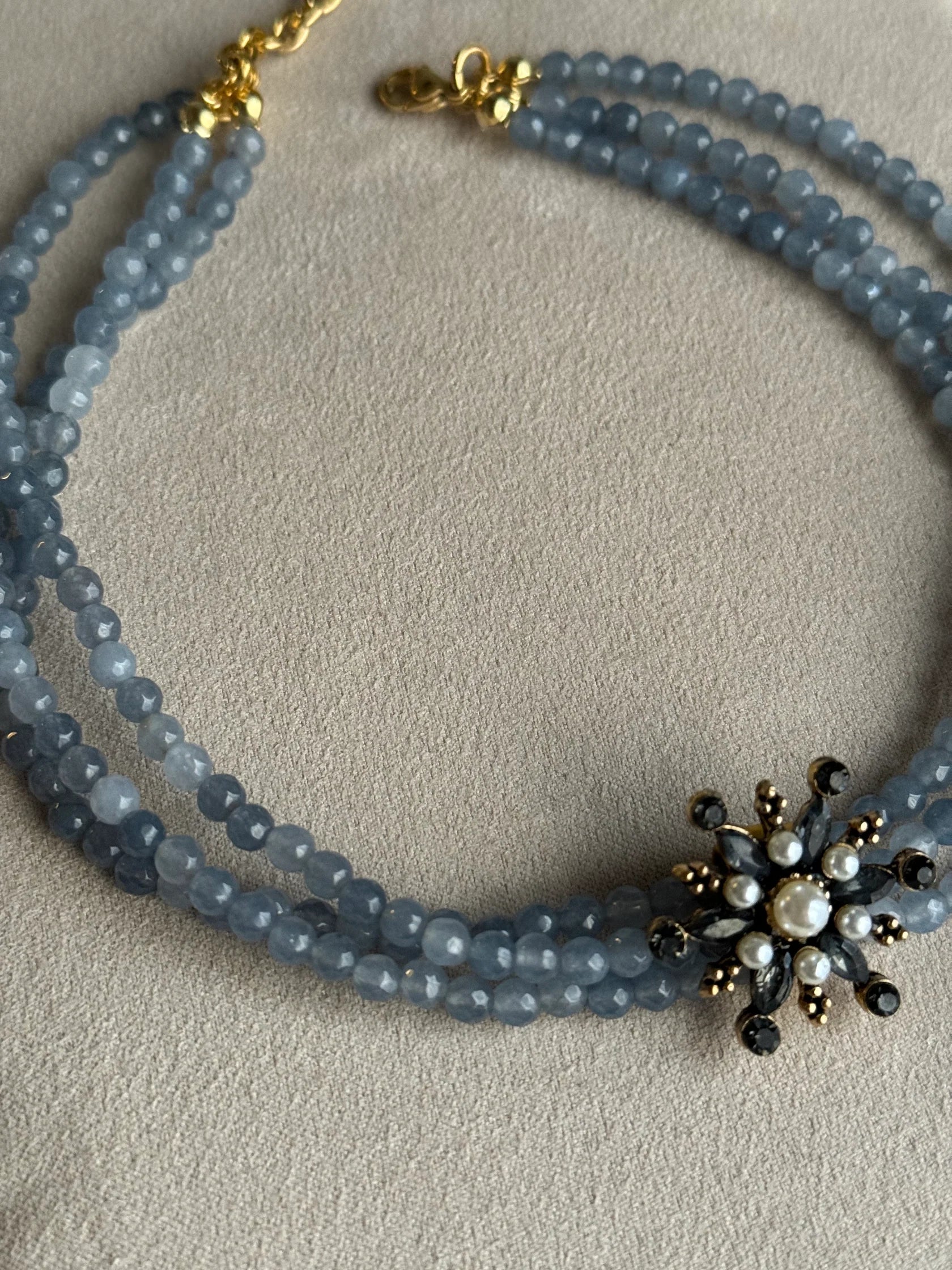 Choker Adicted Hielo Estrella Oscura