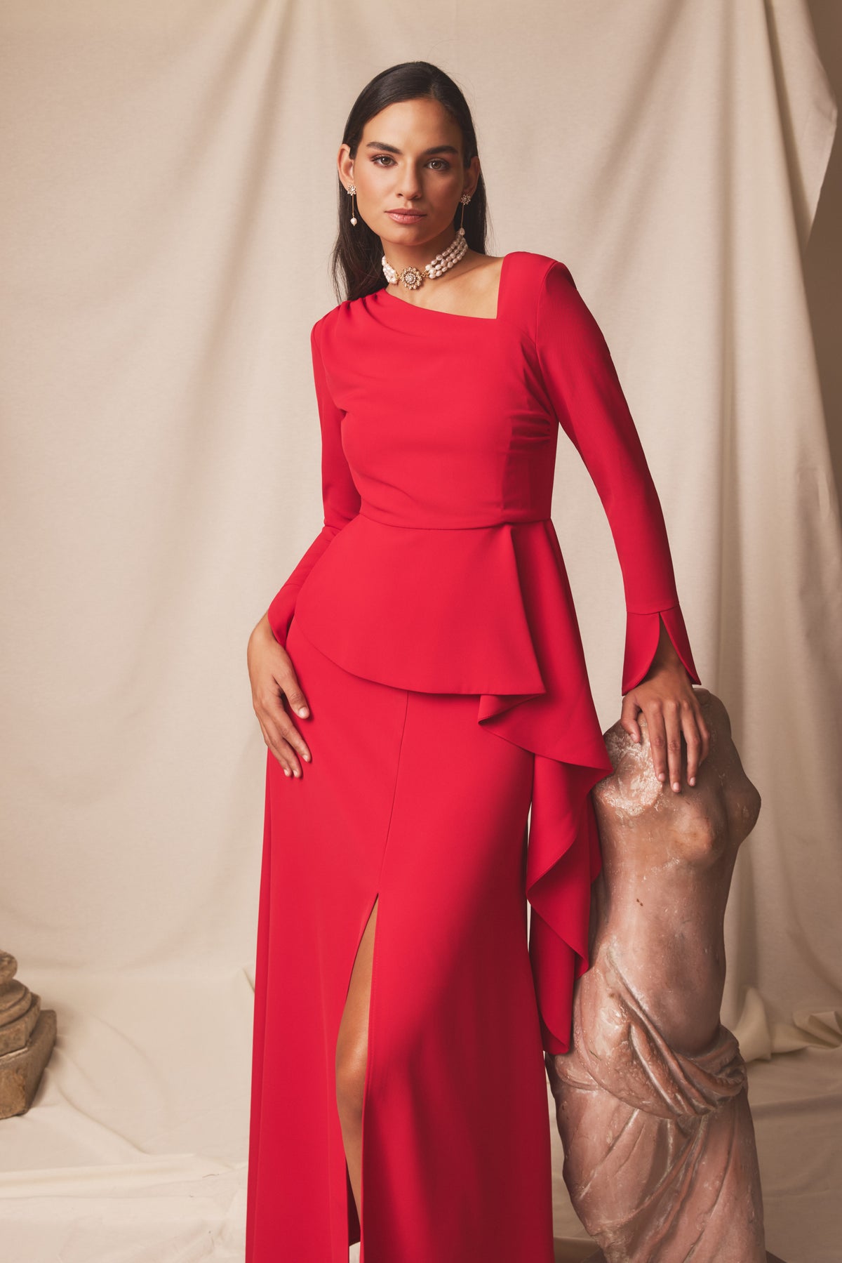 Vestido largo Albor Rouge