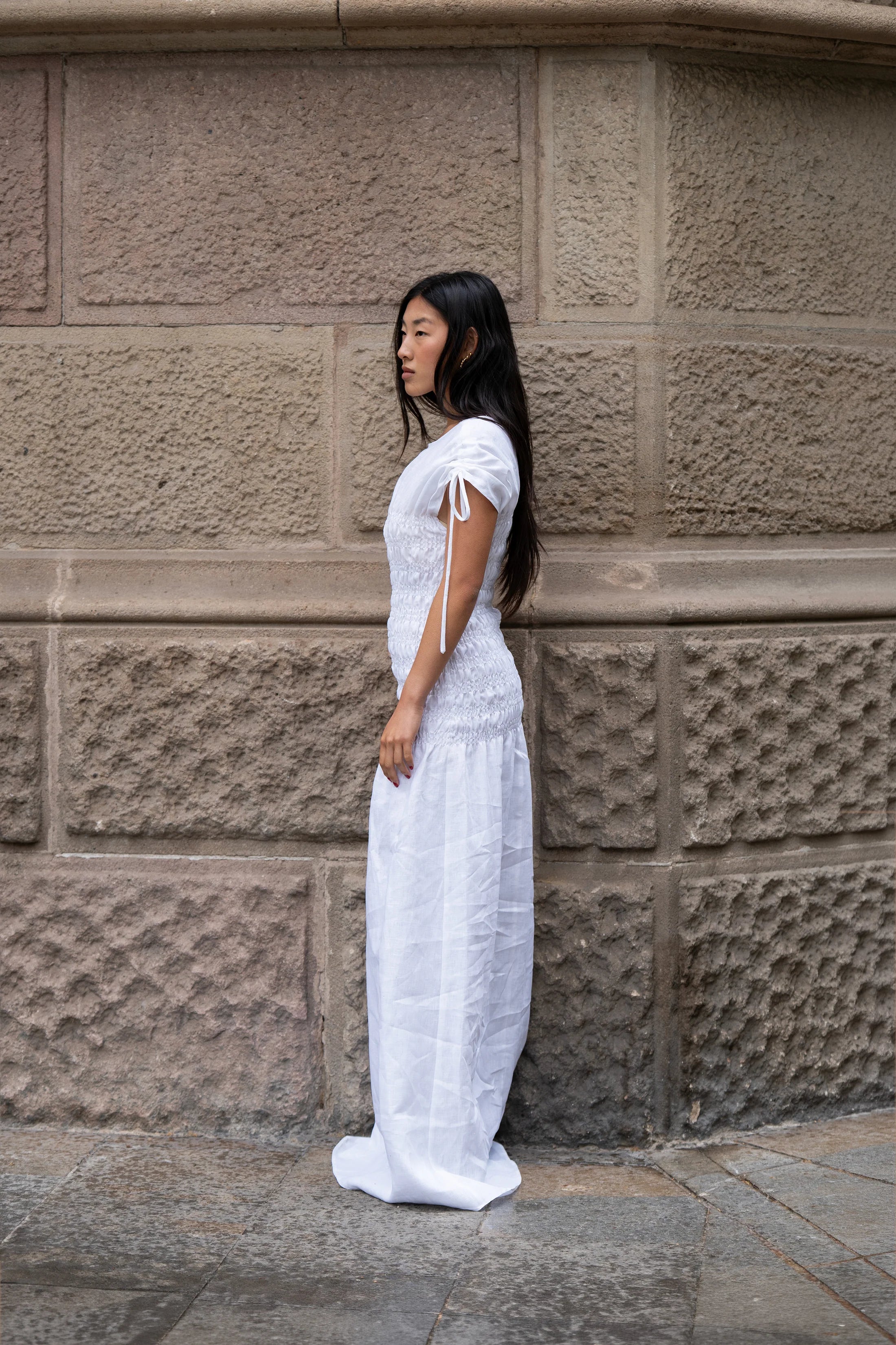 Vestido Ren Blanco (100%Lino)