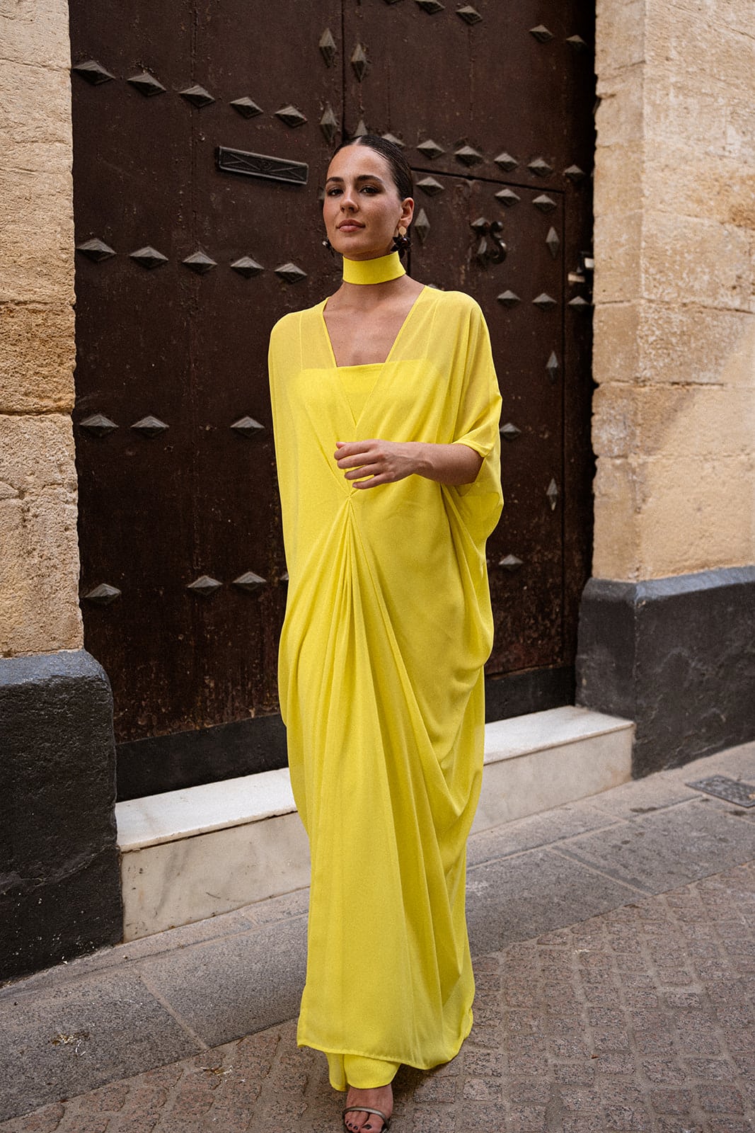Kaftán Amarillo Fuerte