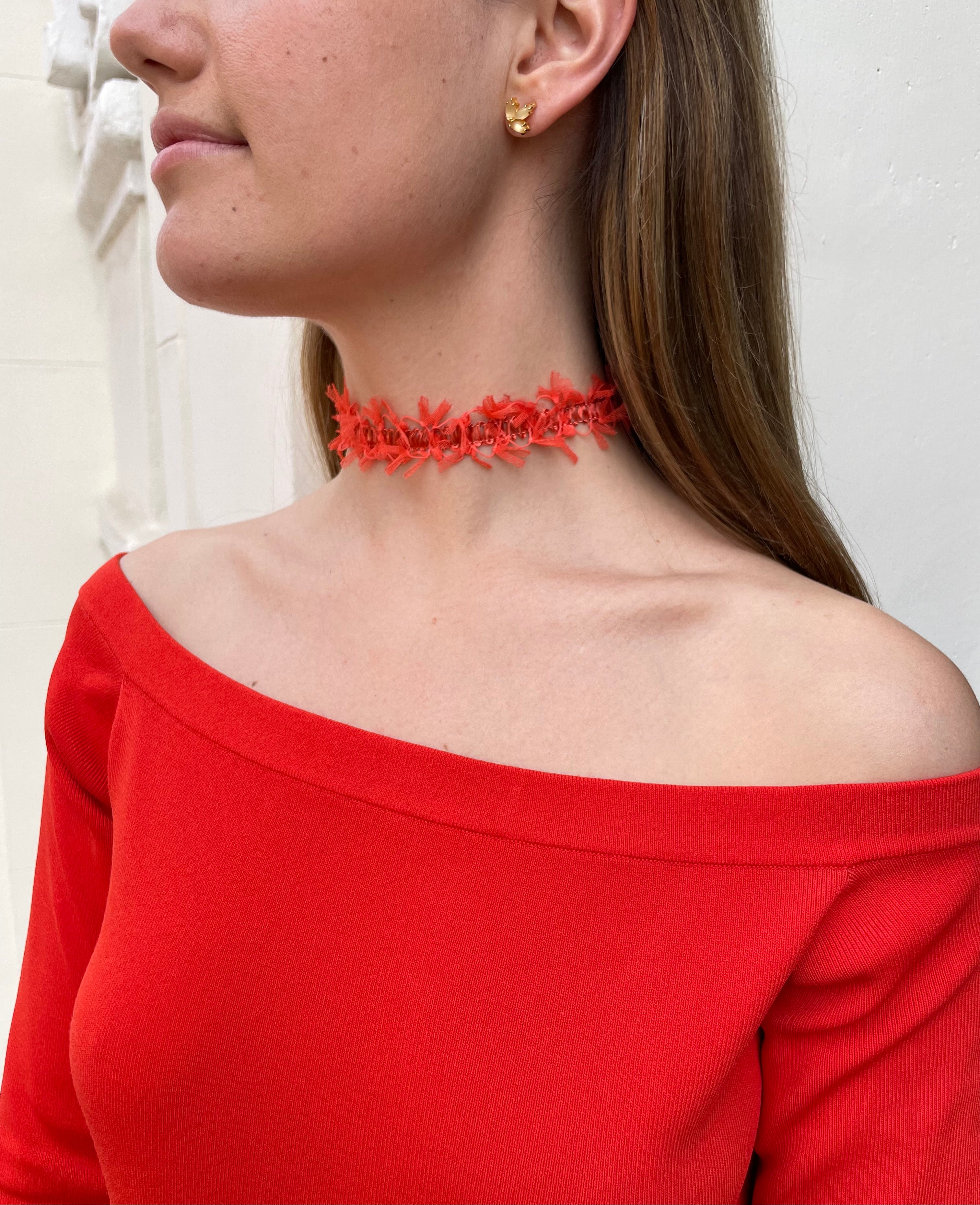 Choker Margot Coral