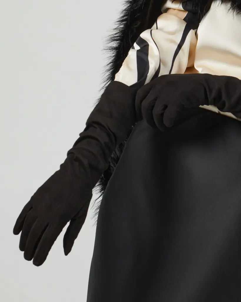 Guantes Negros de Antelina