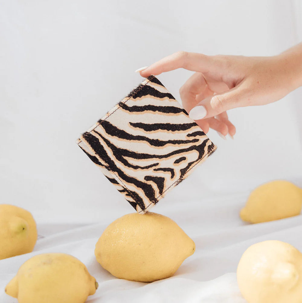 Cartera Pequeña Cebra