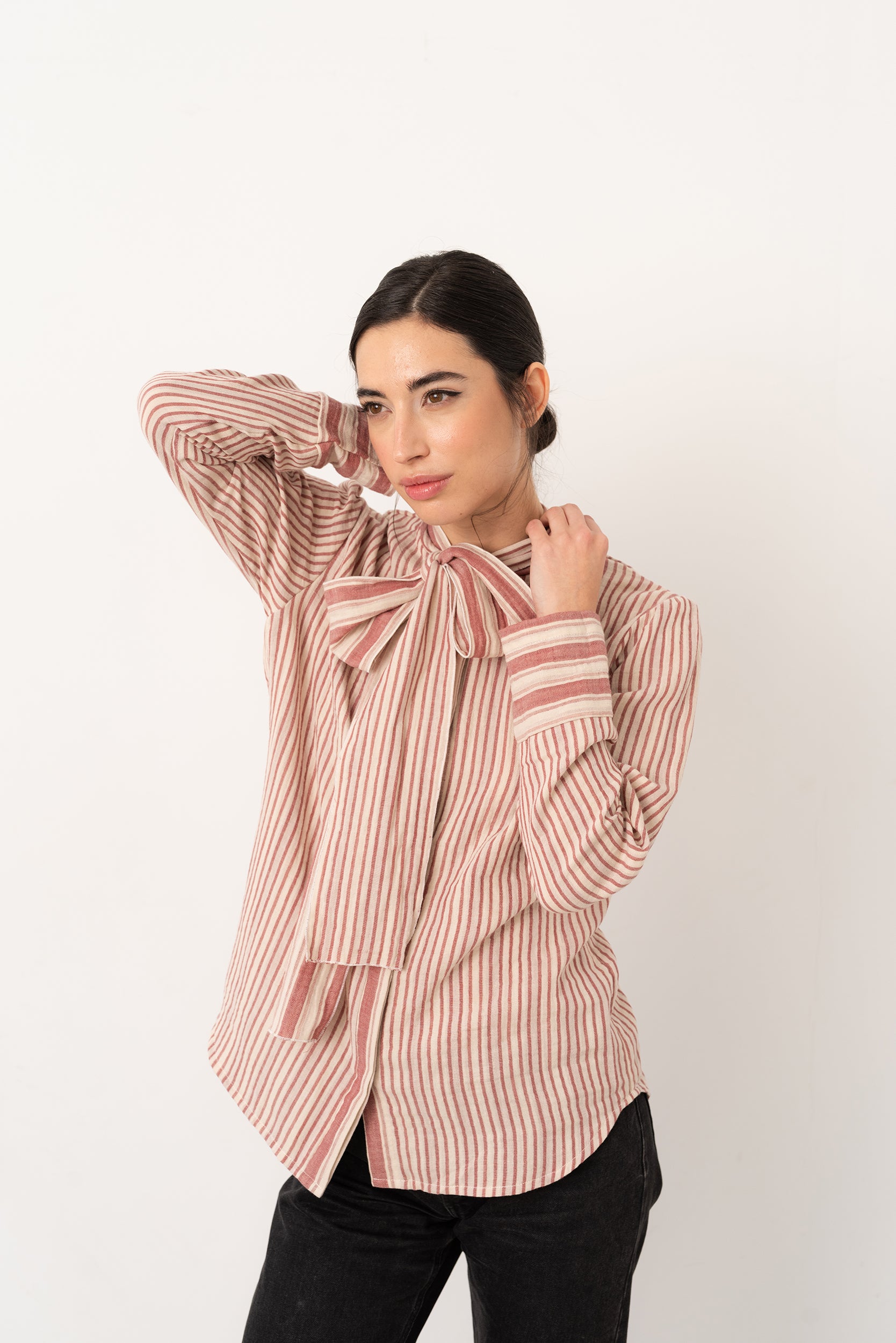 Camisa Rayas Roja