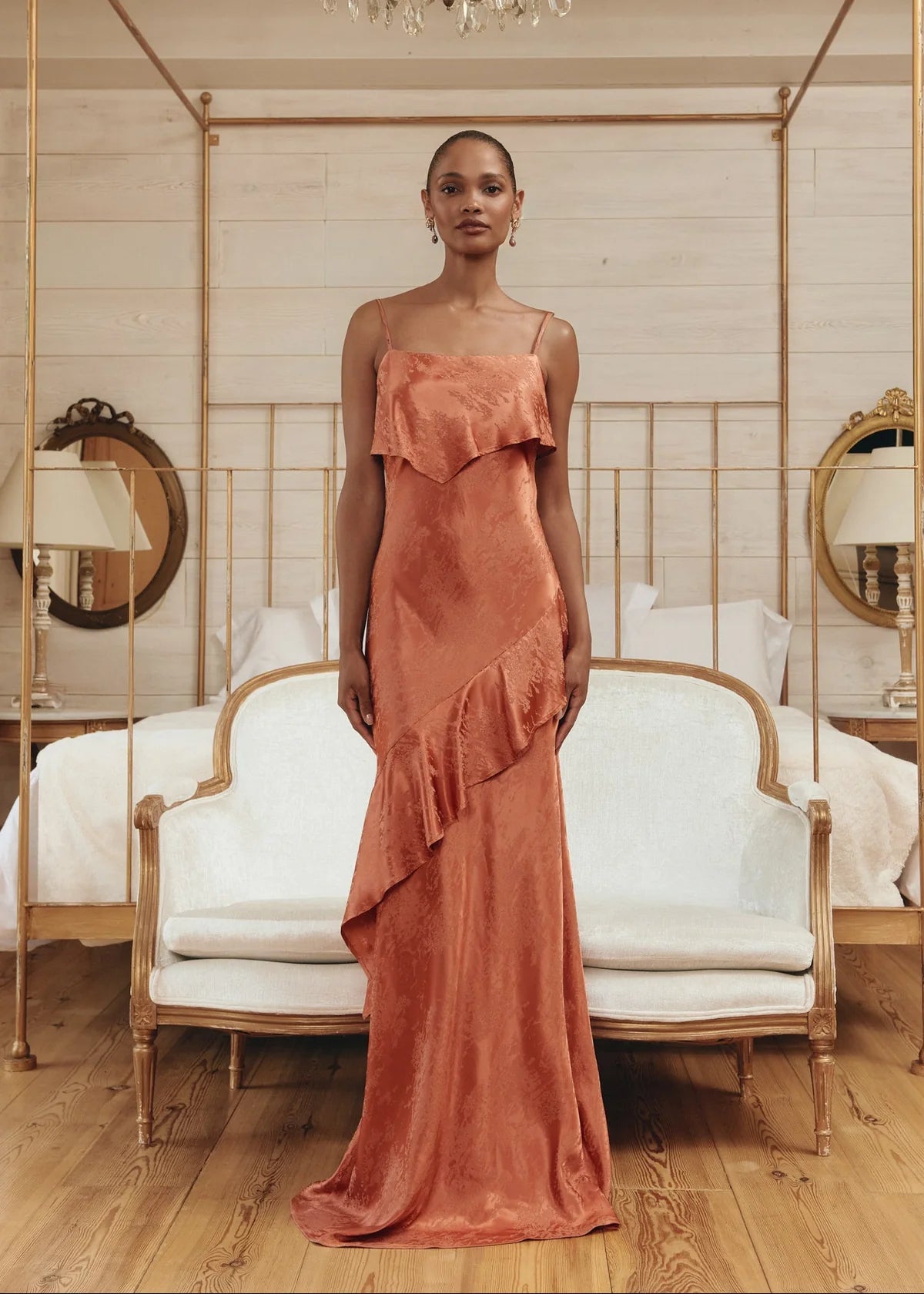 Vestido Ambra Naranja
