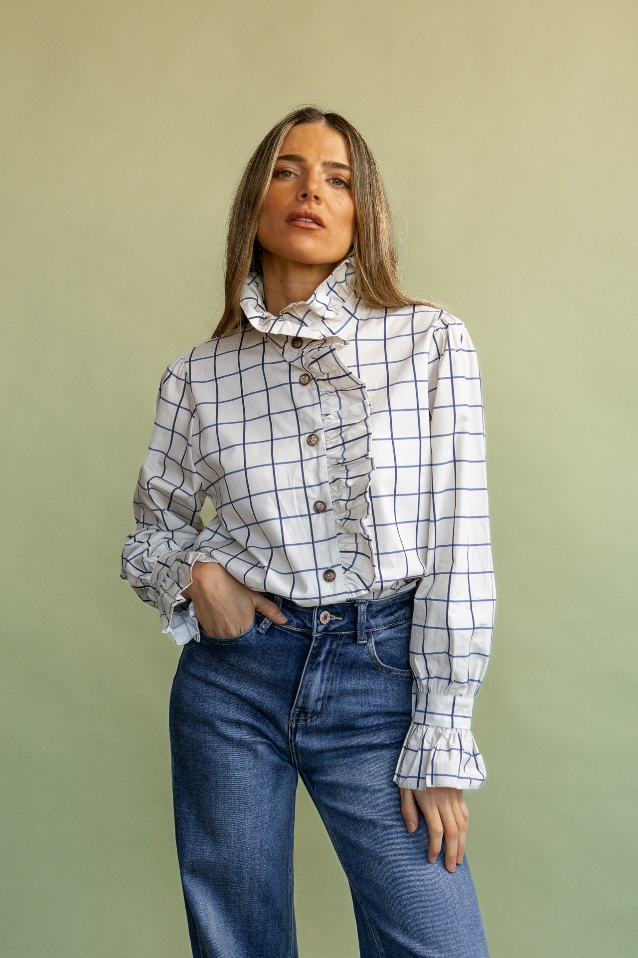 Camisa Salento Marino