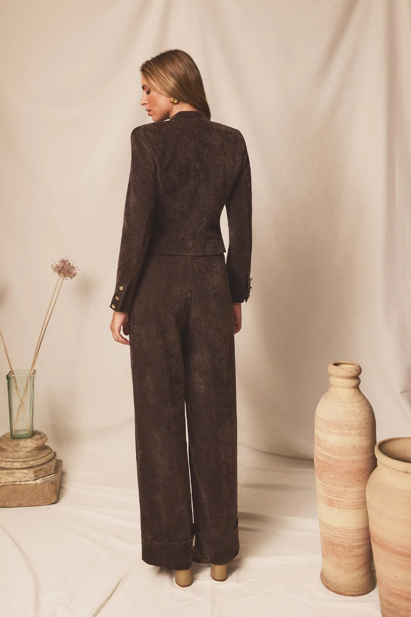 Pantalón Lumen Truffle Marrón