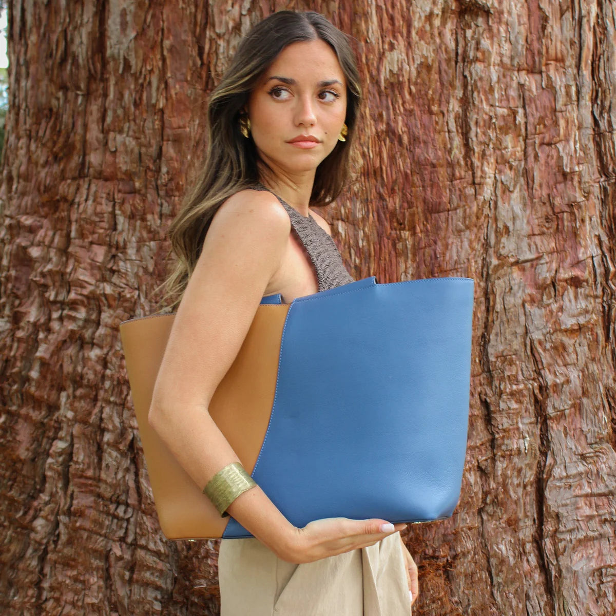 Bolso Roda Tote Monet Nimphéas Bleus