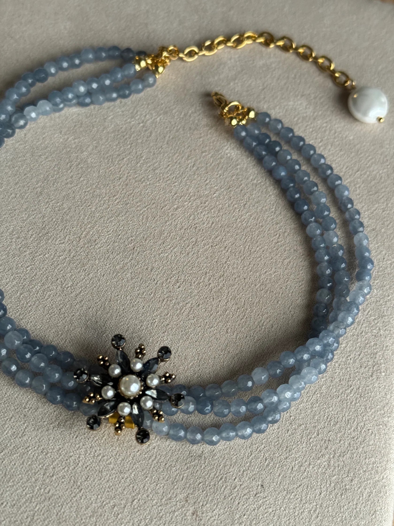 Choker Adicted Hielo Estrella Oscura