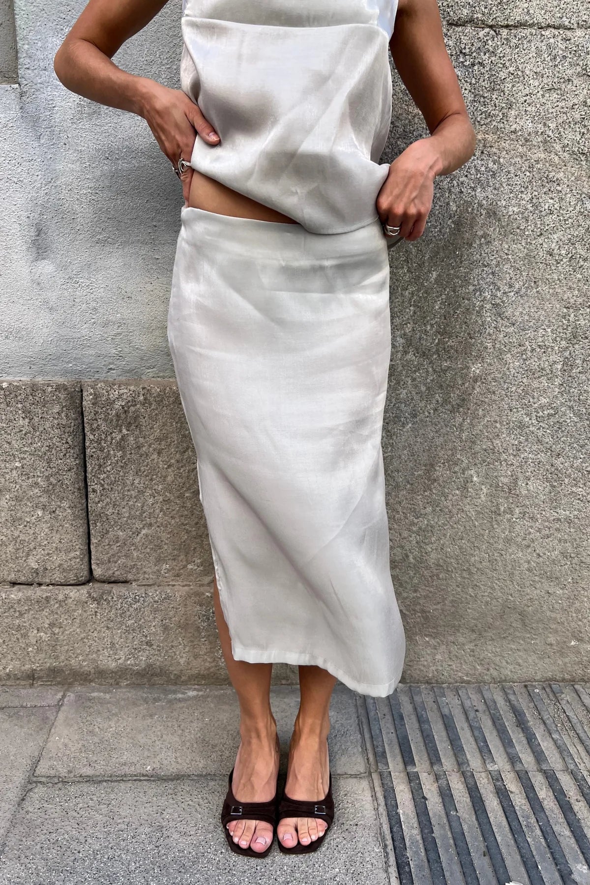 Olivia Green Skirt