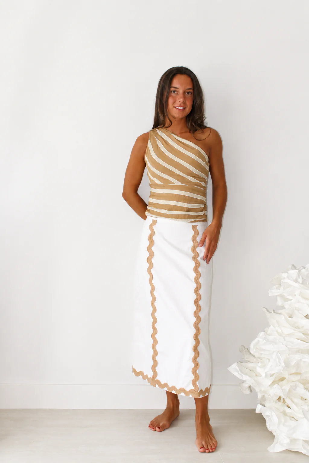 Falda Sinu Beige