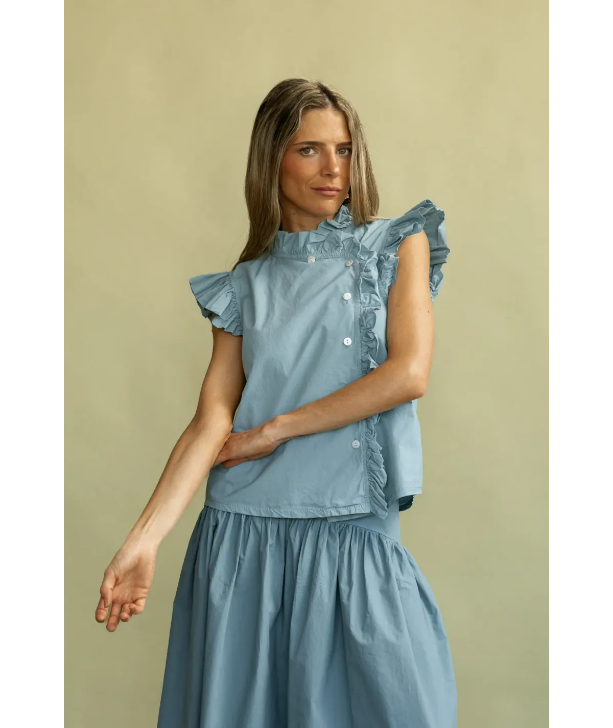 Camisa Caliel Azul