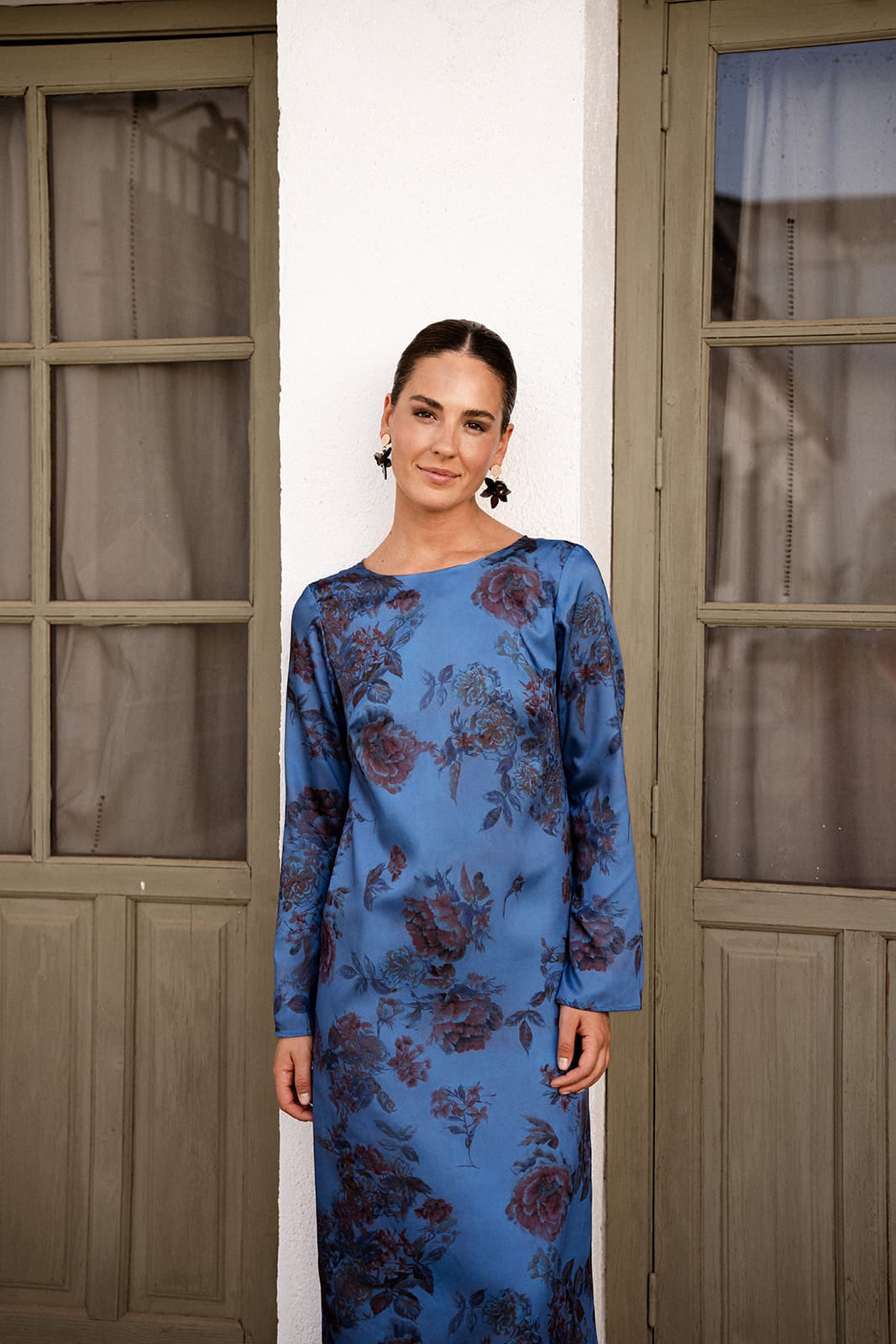 Vestido Malena Azul