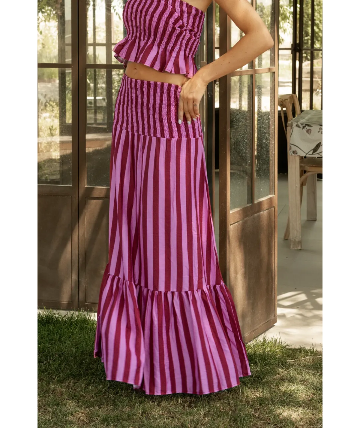 Falda Lugano Rosa